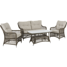 Brafab fläder Utemöbler Brafab Elderly Loungeset, 1 Bord inkl. 2 Stolar & 1 Soffor