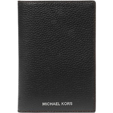 Michael Kors Pebbled Leather Passport Wallet - Black ONE