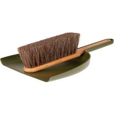 Broom And Dustpan Set Short Moss Green