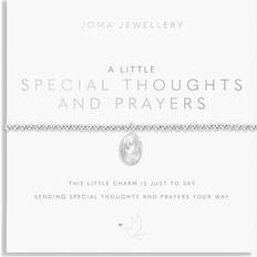 Joma A Little Thoughts Prayers Bracelet - Silver