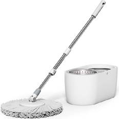 Elevate Spin Mop and Bucket - White