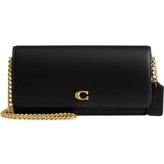 Coach Essential Long Wallet On A Chain - Brass/Black