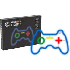 Spil controllere Manta SNL55MT Neon Lights Gamepad