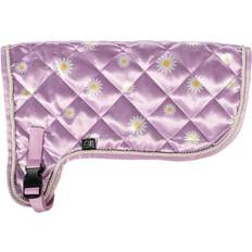 HKM Hobby Horse Patterned Stable Rug Purple Daisies