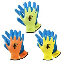 Donfri Kids Gardening Gloves - Waterproof Natural Latex