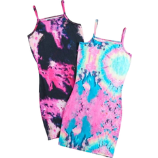 Shein pcsSet Tie Dye Sleeveless Dress For Tween Girls