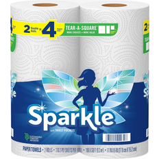 Sparkle Tear-A-Size Paper Towels 2 Pk White