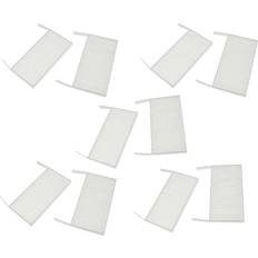 Air Treatment VHBW Air Filter Set Compatible With Wernig CA 70 Ventilation Devices G4 F7 10-Part Kit 19 x 10 x 3 cm White