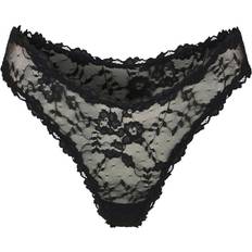 SKIMS Stretch Lace Dipped Soot - Trosa