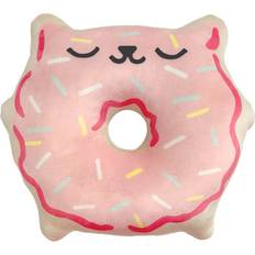 At Home Tiny Dreamers Plush Donut Cat Pillow Pink