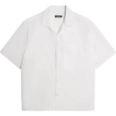J.Lindeberg Ellis Cotton Blend Regular Fit Shirt - White