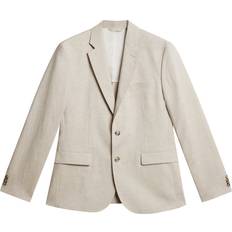 J.Lindeberg Elton U Super Linen Blazer - Grey