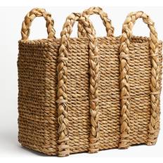 H&M Stor Förvaringskorg i Sjögräs Beige One Size Korg