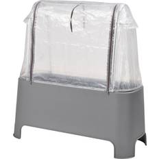 Pallkragar på rea IKEA Asparen Odlingsset Utomhus Grå/Transparent Vit 89x38x91 cm