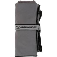 Highlander Outdoor Fibre Soft XL Bath Towel Grey (150x85cm)