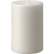 IKEA JUBLA Blockljus Utan Doft Vit 10 cm Stearinljus