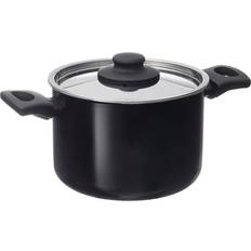 IKEA Gryta Med Lock Non-Stick Beläggning Svart 3 L med lock