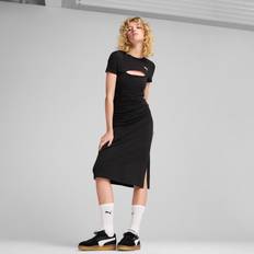 Puma Kjoler Puma Women's Wardrobe Ess Midi Cut-Out Dress - Black