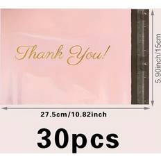 Pink Mailers Temu 30pcs Pink Poly Mailers With Self Seal