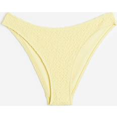 Elastan/Lycra/Spandex - Gul Bikinitrusser H&M Bikinitrusser Med Højt Skårne Ben - Gul