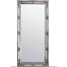 MirrorOutlet Abbey Large Silver Ornate 168 X Wall Mirror 78x168cm