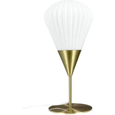Ballon lampe Dyberg Larsen Ballon Opal Messing Bordlampe 45.5cm