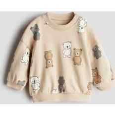 H&M Baby Printed Sweatshirt - Beige