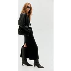 H&M Women Skirts H&M Twill Pencil Skirt - Black