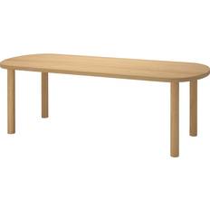 Ovala - Trä Matbord IKEA Stockholm Natural Matbord 90x230cm