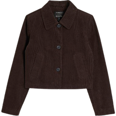 River Island Corduroy Collared Jacket - Brown