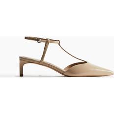 H&M Dame Spidse Sko Med T-Rem - Beige