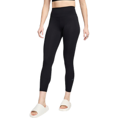 Nike One Women's High-waisted 7/8 Nyheter Black/Black