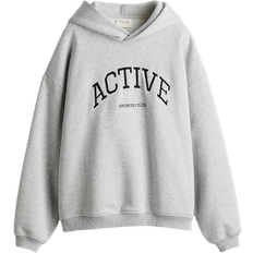 H&M Oversized Sport Hoodie - Grau