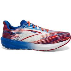 Brooks Women's Launch Running Shoes White/Tango/Surf