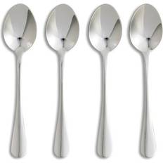 Dunelm Hampton Set of 4 Silver Teaspoons Tea Spoon 15cm 4pcs