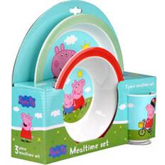 Peppa Pig 3 Piece Melamine Set
