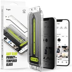 Ringke iPhone 13 Anti-spy Skärmskydd i Glas Med Monteringsram 2-pack