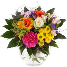 Schnittblumen Blumenstrauß Farbenfroh Gemischt