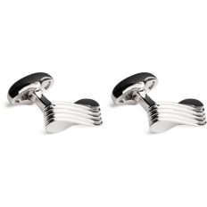 Rhodium Plated Cufflinks Church's Rhodium Plated Wave