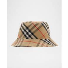 Burberry Hats Burberry Reversible Gabardine Bucket Hat - Beige/Sand