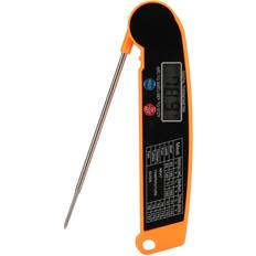 Goolrc Waterproof Digital Instant Read Thermometer for Kitchen Outdoor BBQ Grill Orange Meat Thermometer