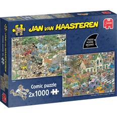 Pussel jan van haasteren 2 x 1000 Jumbo Jan van Haasteren Safari Storm 2x1000