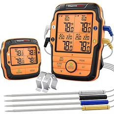 ThermoPro TP27C 150m Funk Grillthermometer mit 4 Sonden Fleischthermometer