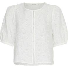 Polyester - Unisex Bluser Msch Copenhagen asteria 2/4 Shirt - White