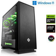 CSL Gaming PC AMD Ryzen 7 9800X3D 4700 MHz GeForce RTX 5080 32 GB DDR5 RAM 2000 GB M.2 SSD