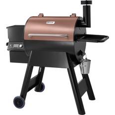 Barbacoas de Pellets VEVOR Wood Pellet Grill Smoker Outdoor Electric BBQ Grills 575 Sq.in