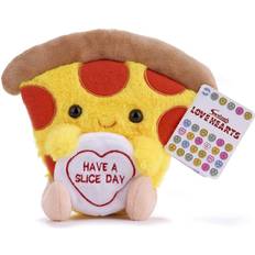 Posh Paws Love Hearts 7 Pizza Slice Plush Gift