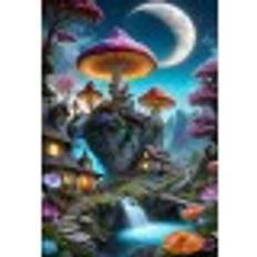 Bluebird Puslespil Bluebird Mushroom Town