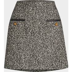 Polyamide Skirts Max Mara Cosa Boucle Mini Skirt - Black