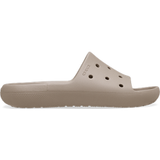 Brown Slides Crocs Classic Slide V2 - Taupe